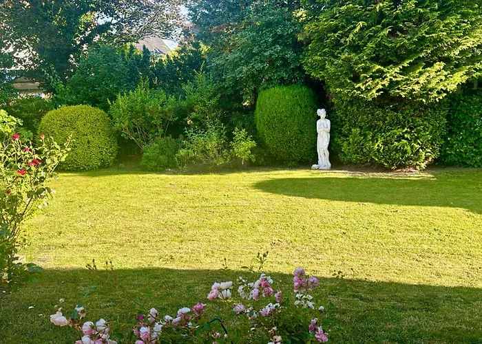 Waldblick Doppelzimmer-zwischen Baeumen&traeumen Homestay szállás Seligenstadt